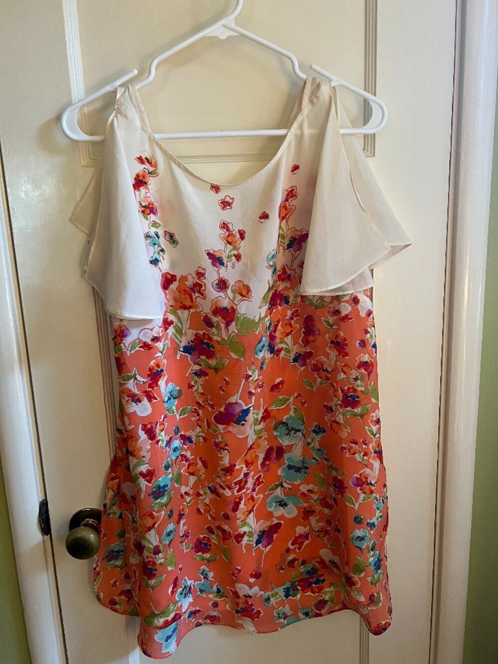 Maeve Flowy Silk Blouse - Womens Size Medium